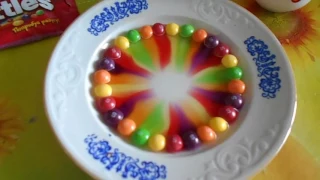 8. УРА... У нас 200 ПОДПИСЧИКОВ... Решили сделать радугу из Skittles...