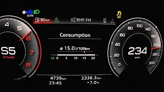 Audi A5 Sportback 40 TFSI 2020 acceleration: 0-60 mph, 0-100 km/h, 0-200 top max speed :: [1001cars]