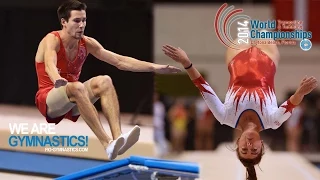 HIGHLIGHTS - 2014 Trampoline Worlds, Daytona Beach (USA) - DMT Men & TUM Women - We are Gymnastics!