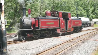 Ffestiniog Narrow Gauge Preserved Steam Railway - June 2021 Mountain Prince Compilation - Festrail