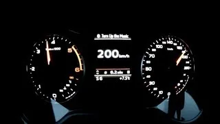 2013 Audi A3 2.0TDi (150hp) S-Tronic - 0-200 km/h (1080p FULL HD)