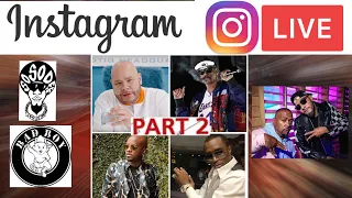 ‼️ Fat Joe iG Live P Diddy VS Jermaine Dupri | Snoop Dogg | Swizz Beatz | Timberland  #Part 2