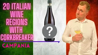 20 Italian Wine Regions with Corkbreaker - Campania