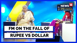 CNN News18 Townhall | We Are Far Better Than Many Other Countries: Nirmala Sitharaman On Rupee