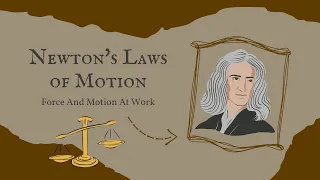 Newton's laws of motion - FORCE , ACCELERATION , VELOCITY