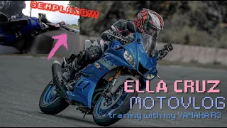 Training Day! My First MOTOVLOG! Sumemplang ako~