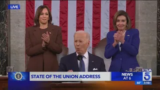 President Biden delivers his 1st State of the Union address