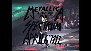 Metallica - (The Spectrum) Philadelphia,Pa 4.6.92 (W/Aftershow Autographs)