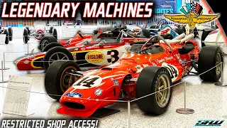 The Indianapolis Motor Speedway Museum: INSIDE The "Off Limits" Restoration Shop! (Indy 500 Winners)