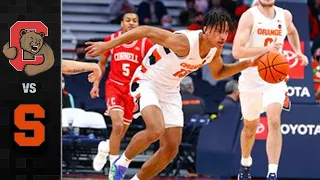 Cornell vs. Syracuse Men's Basketball Highlights (2021-22)