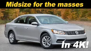 2017 Volkswagen Passat 1.8T Review and Road Test in 4K UHD!