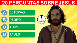 20 PERGUNTAS BÍBLICAS SOBRE JESUS CRISTO - QUIZ BÍBLICO #3