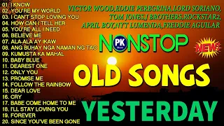 Nonstop Old Songs Yesterday 🌺 Victor Wood,Eddie Peregrina,J Brothers,Rockstar2,April Boy,Nyt Lumenda