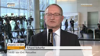 Erhard Scherfer berichtet von den Sondierungsgesprächen am 07.11.17