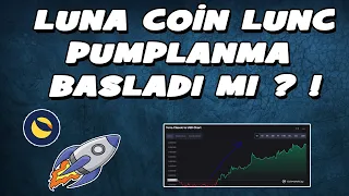 LUNA COİN LUNC PUMLANMA BAŞLADI MI !!!! #luna  #lunc #lunacoin #bitcoin #cyrpto