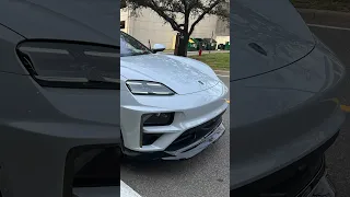 2024 Porsche Macan EV 4 and Macan EV Turbo!! On display at SXSW today March 8th through March 16th!!