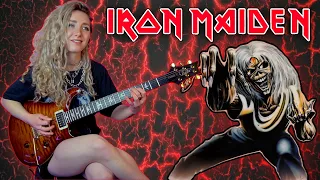 THE NUMBER OF THE BEAST - Iron Maiden | Guitar Cover by Sophie Burrell