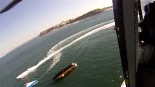 Dodge Ram rolls - 2013 offshore superboats newcastle - raw footage