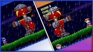 [Sonic Triple Trouble 16-bit] Prologue Zone "clear" with Fang and Metal Sonic (PATCHED)