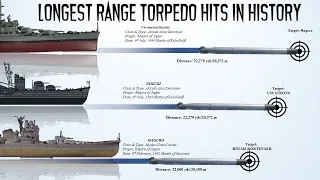 List of the Longest-Range Torpedo Hits in history (World Record)