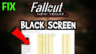 Fallout New Vegas – How to Fix Black Screen & Stuck on Loading Screen