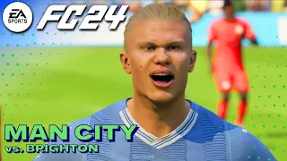 EA FC 24 - Manchester City vs. Brighton | Premier League