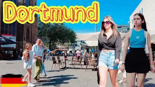 Dortmund City Germany 🇩🇪 Walking tour, 4k video
