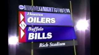 1993-10-11 Houston Oilers vs Buffalo Bills