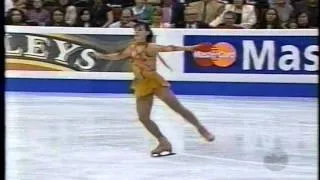 Laetitia Hubert (FRA) - 1998 World Figure Skating Championships, Ladies' Free Skate