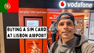 Buying a Sim Card at Lisbon Airport in 2024