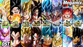 ALL DOKKAN FEST ANNIVERSARY OST MEGAMIX 8th ANNIVERSARY UPDATE | Dragon Ball Z Dokkan Battle