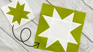 How to Change the Size of a Quilt Block!  Make A Block Any Size with These Tips!