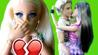 Барби застала Кена как он и Виктория целуються, Барби сериал куклы Барби ТВ