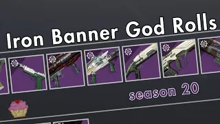 Iron Banner God Roll Guide (Season 20)