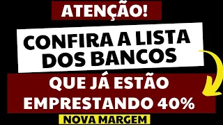 Novo consignado do INSS: Veja onde contratar empréstimo com margem de 40%