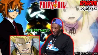 LUCY'S LEVEL UP Fairy Tail Episode 29,30,31,32 Reaction| LOKE'S A SPIRIT!!😱