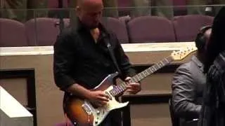 White Boy Shreds Guitar at Church Part 3