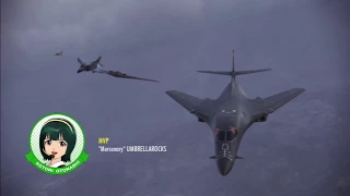 Ace Combat Infinity - Co-Op Battle 741 - B-1B MVP!