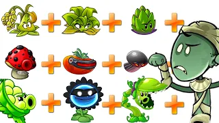 Plants vs Zombies Every Plant Power Up vs All Zombies New Update Plants PVZ 2
