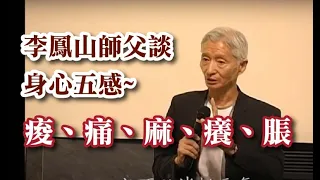 李鳳山師父談身心五感~痠、痛、麻、癢、脹