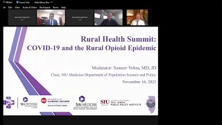 Rural Health Summit 2021: COVID-19 and the Rural Opioid Epidemic