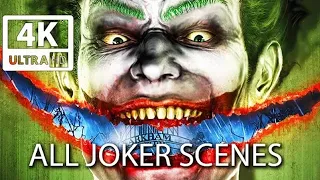 BATMAN ARKHAM ASYLUM All Joker Scenes 4k 60FPS Ultra HD