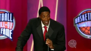 Scottie Pippen's Basketball Hall of Fame Enshrinement Speech