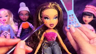 ASMR Real Miniature Makeup on Bratz (Whispered)