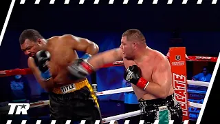 Andy Ruiz Scores Third Round Knockout Vs Kelsey Arnold | ON THIS DAY FREE FIGHT