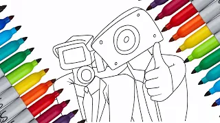 Colorful Chronicles: TV Man and CCTV Man Art Extravaganza!