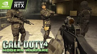 Call of Duty 4: Modern Warfare (2007) Mission 1 - F.N.G. [4K 60FPS] | RTX 3060