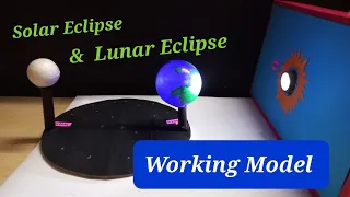 How to make solar/lunar eclipse working Model/kansal creation/School Project science/SST exhibition