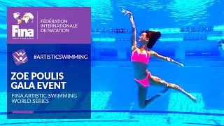 Zoe Poulis Beautiful Gala Performance | FINA Artistic Swimming World Series 2021