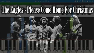 The Eagles - Please Come Home For Christmas [Piano Tutorial | Sheets | MIDI] Synthesia